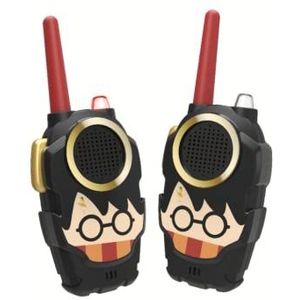 Harry Potter RI-210HP.FXV9 Harry Logo Walkie Talkies Pair Long Range(Black)