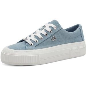 s.Oliver Lage damessneakers, denim, 37 EU, denim, 37 EU