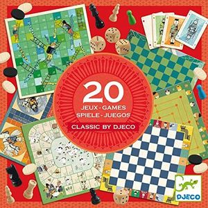 DJECO Traditioneel spel DJECO klassieker 20 games kleurrijk (15 )