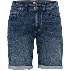 Camel Active - Denim Shorts - Korte Broek - Blauw - Katoen