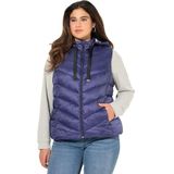 Ulla Popken - Hyprar - Gewatteerd Vest - Inkt Blauw - Waterafstotend