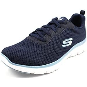 Skechers - Flex Appeal 4.0 - Sneakers - Marineblauw - Mesh - Geheugen Schuim