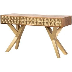 Adda Home console, houten handvat/metaal, 140 x 45 x 80 cm