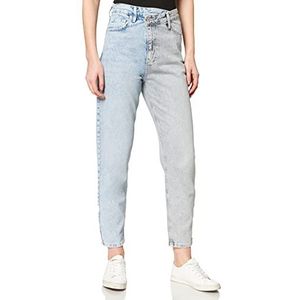 IPEKYOL Womens Bevat 20% gerecycled katoen. Mom fit broek jeans, indigo, 42