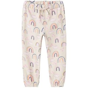 NAME IT Nmfkathy Sweat Pant Unb Joggingbroek voor meisjes, Peyote Melange, 92