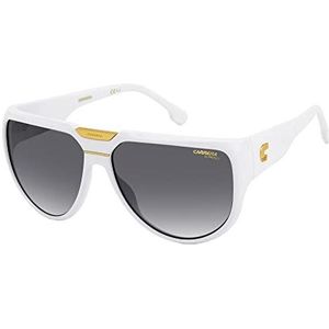 Carrera FLAGLAB 13 White/Grey Shaded 62/14/140 Unisex Zonnebrillen