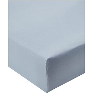 Good Nite Hoeslakens 25cm diep 100% polyester katoenmix zachte en comfortabele lakens machine wasbare ademende stof (grijs, dubbele)
