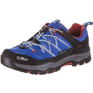 CMP Kids Rigel Low Trekking Shoe Wp Klimschoenen uniseks-kind,Cobalto Stone Fire,29 EU