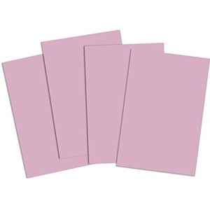 Huis van Kaart & Papier A2 220 gsm Gekleurde Kaart - Pastel Roze (Pack van 50 Sheets)
