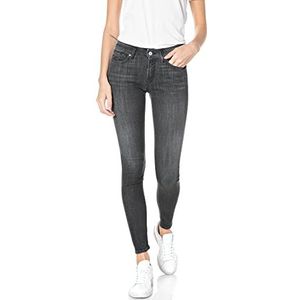 Replay Damesjeans New Luz Skinny-Fit met Power Stretch, Black 098, 23W / 32L