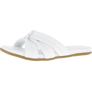 Andrea Conti Platte slippers voor dames, wit, 36 EU