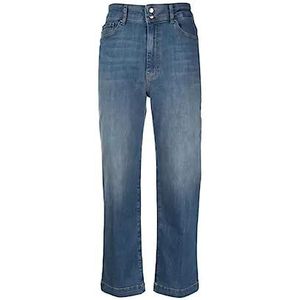 Love Moschino Vrijetijdsbroek voor dames, Medium Blue Denim, 30 NL