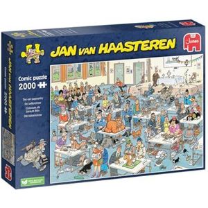 Jumbo - Jan van Haasteren - De Kattenshow - 2000 stukjes puzzel - Puzzel volwassenen