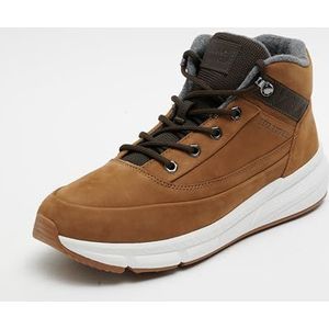 Tommy Hilfiger Heren Hilfiger Warm Nubuck Hybrid B (FM0FM05189) laarzen, bruin (Desert Khaki), 7 UK, Bruine Woestijn Khaki, 41 EU