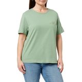 GANT - Tonal Shield SS T-shirt - Kalamata Green - Dames