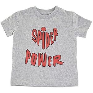 Spiderman - T-shirt voor heren. - grijs - 5