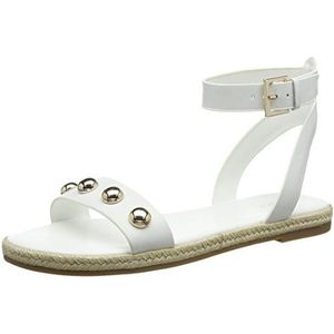 ALDO dames Alaeniel riempje sandalen, Wit Bright White 70, 40 EU
