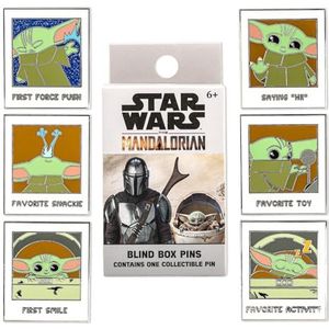Loungefly: Star Wars: The Mandalorian - The Child Blind Box Emaille Pins Set - 12p. CDU