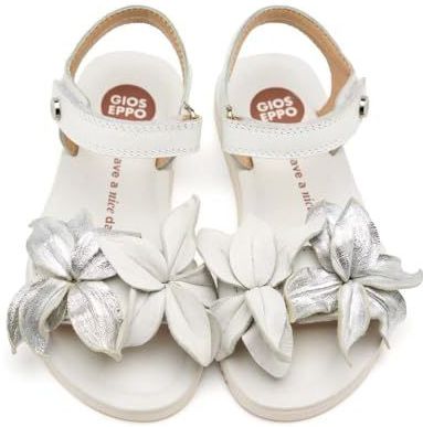 Gioseppo - Marinette - Sandalen - Roze - Leer - Bloemenversiering