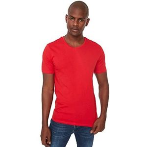 TRENDYOL T-shirt voor heren, rood, XL