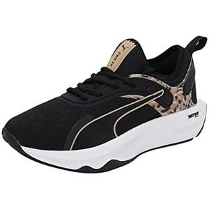 PUMA Pwr Xx Nitro Safari Glam WN's Gymnastiekschoen voor dames, Zwart, 42 EU