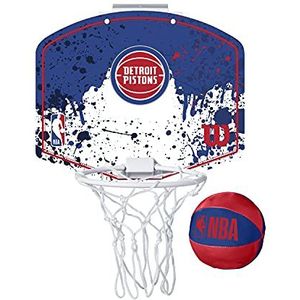 Wilson Mini NBA-Team Basketbalhoepel, DETROIT ZUIGERS, Kunststof