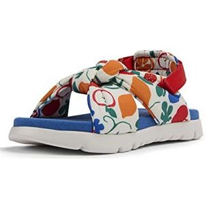 CAMPER Oruga K800500 X-Strap sandalen voor meisjes, meerdere kleuren 001, 33 EU