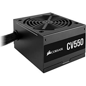 Corsair CV550 PC-voeding Vaste kabel, topologie zonder DC-DC. 550 W