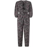 Pepe Jeans - PL230494 - Lange Jumpsuit - Bloemenprint - Katoen - Lange Mouwen
