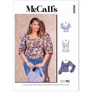McCalls M8255RR Misses / Plus Size TOP / Vest