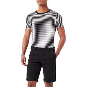 Schott NYC Chino Bermuda voor heren, Zwart, 33W