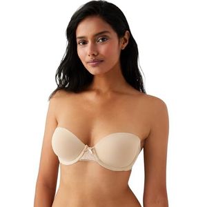 b.tempt'd Vrouwen moderne methode strapless beha - beige - S
