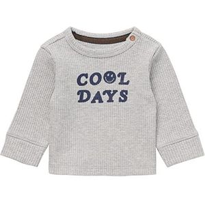 Noppies Baby Baby-jongens T-shirt Jerslev T-shirt met lange mouwen, Ras105 L. Grey Mel. - P601, 74 cm