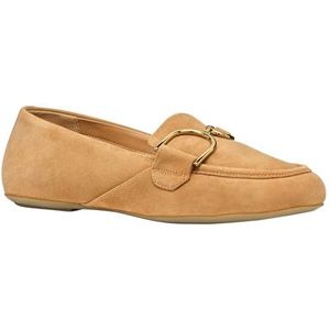 GEOX - PALMARIA - Loafers - COGNAC - Suède