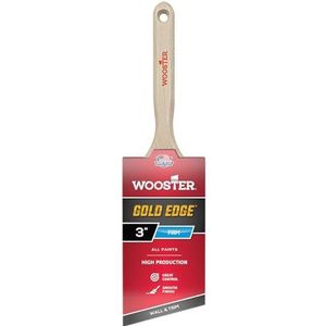 Wooster Brush - Gold Edge - Hoek Sash Verfkwast - 7,5 cm - Massief