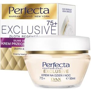 Perfecta Exclusive Gold Recovery Anti-rimpel Ceramides dag- en nachtcrème 75+