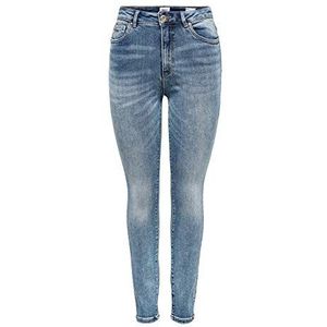 ONLY Skinny jeans voor dames, blauw (Medium Blue Denim Medium Blue Denim), 33W / 32L