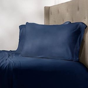 BALTIC LINEN Lakenset, Katoen, Navy, California King
