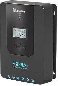 Renogy 20 A 12/24 V MPPT zonne-regelaar zonnepaneel laadregelaar met LCD-scherm
