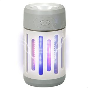 Aktive 61549 Muggenlamp met ledlicht, 6 lampen met 90 lumen, elektrisch, 7 x 13 cm, inclusief USB-kabel en reinigingsborstel, muggenverdelger