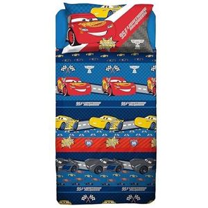 Disney - Cars - Eenpersoons Dekbedovertrekset - 100% Katoen - Officieel Product