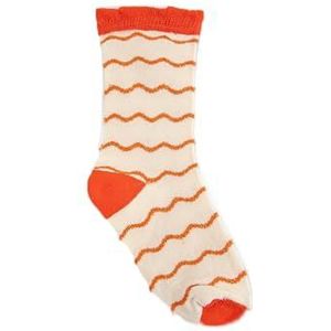 Koton Gestreepte sokken voor dames, oranje (202), één maat, ORANJE(202), Eén Maat
