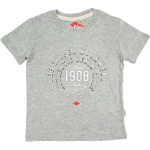 Lee Cooper T-shirt voor kinderen, Grijs, 14 Jaren
