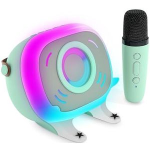 Mooov 477357 Karaoke luidspreker Charlie met effectmicrofoon voor kinderen