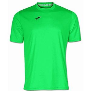 Joma T-shirt merk model T-shirt Combi Fluor groen M/C fluor groen