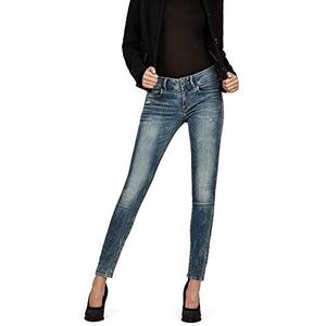 G-Star Raw Lynn Mid Waist Skinny Jeans Jeans dames,Blau (Lt Vintage Aged Destroy D06746-8969-9114),23W / 30L