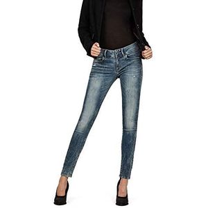 G-Star Raw Lynn Mid Waist Skinny Jeans Jeans dames,Blau (Lt Vintage Aged Destroy D06746-8969-9114),24W / 32L
