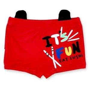 Tuc Tuc Eendelig badpak voor kinderen, Rood, 9 Maanden