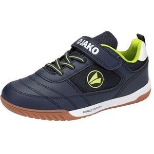 JAKO Uniseks J-sh Winger Ev indoor-gymschoen voor kinderen, Dk Navy Lime, 32 EU