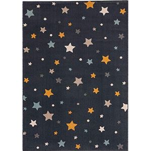 benuta KIDS Kindertapijt Juno blauw 120x170 cm - Kindertapijt met sterren